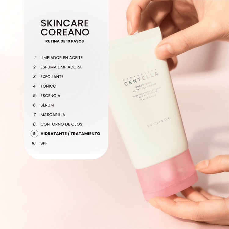 Madagascar Centella - Crema en gel facial, con aloe y niacinamida