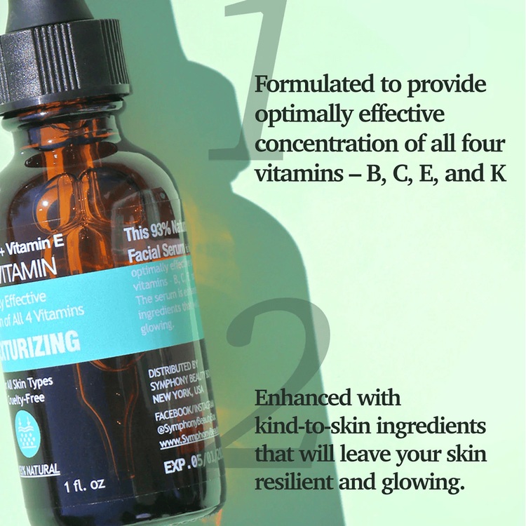 Facial Serum Retexturizing Multi-Vitamin Serum facial hidrata, mejora elasticidad y protección