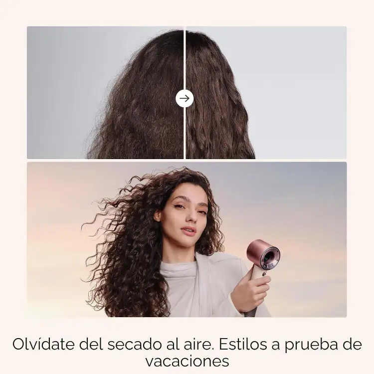 Supersonic Travel - Secadora de cabello, tamaño ideal para viajar