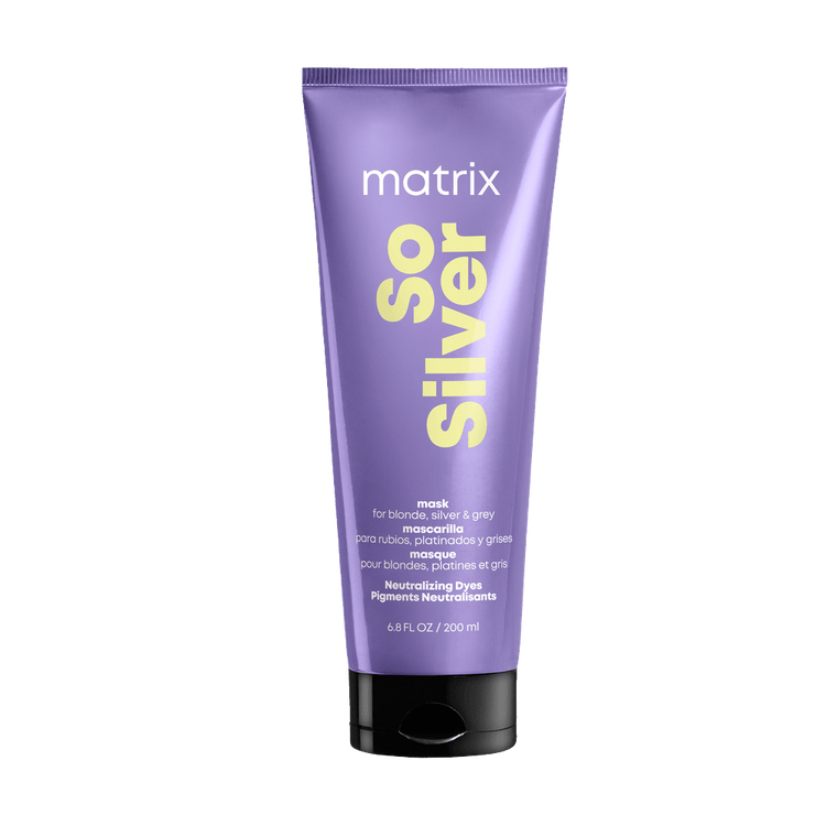 So Silver - Mascarilla capilar, trata y neutraliza tonos amarilos