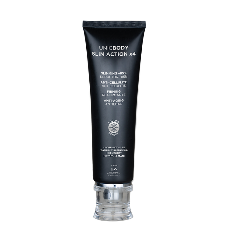 Unicbody Slim Action X4 Gel corporal reductor, reafirmante y anticelulítico