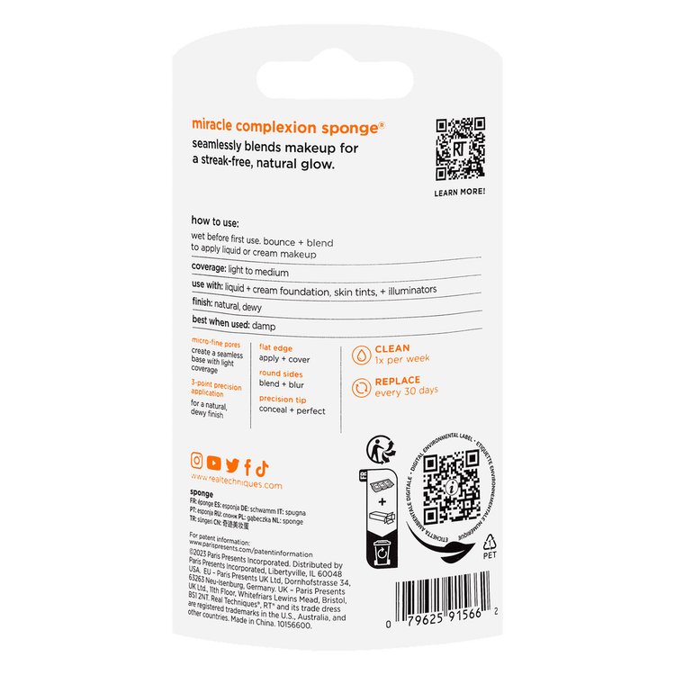 Miracle Complexion Sponge - Esponja de maquillaje