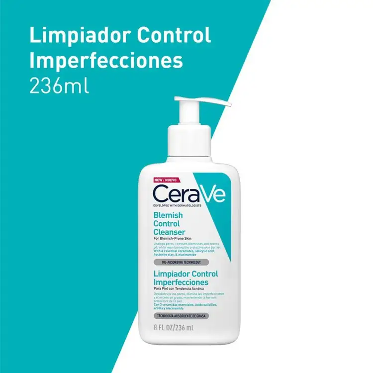 Acne Cleanser Limpiador control imperfecciones para piel con tendencia al acné