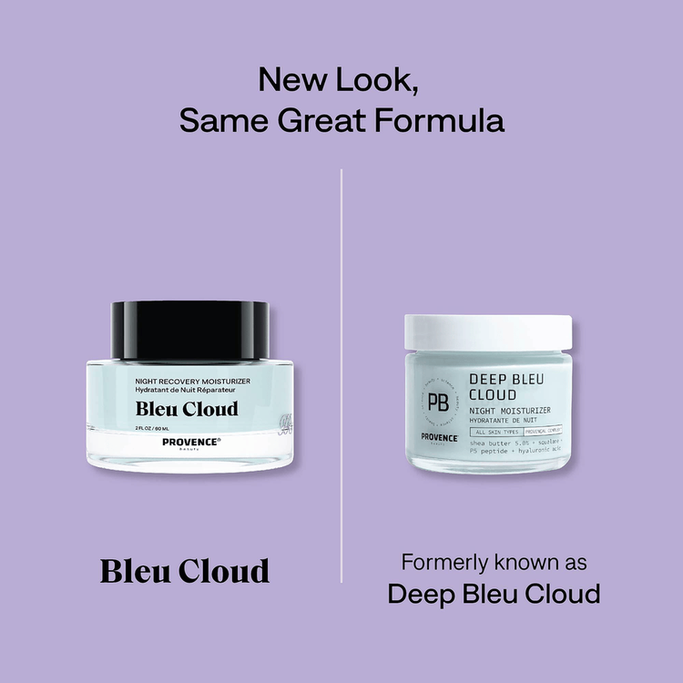 Deep Bleu Cloud Night Hidratante facial nutre profundamente la piel
