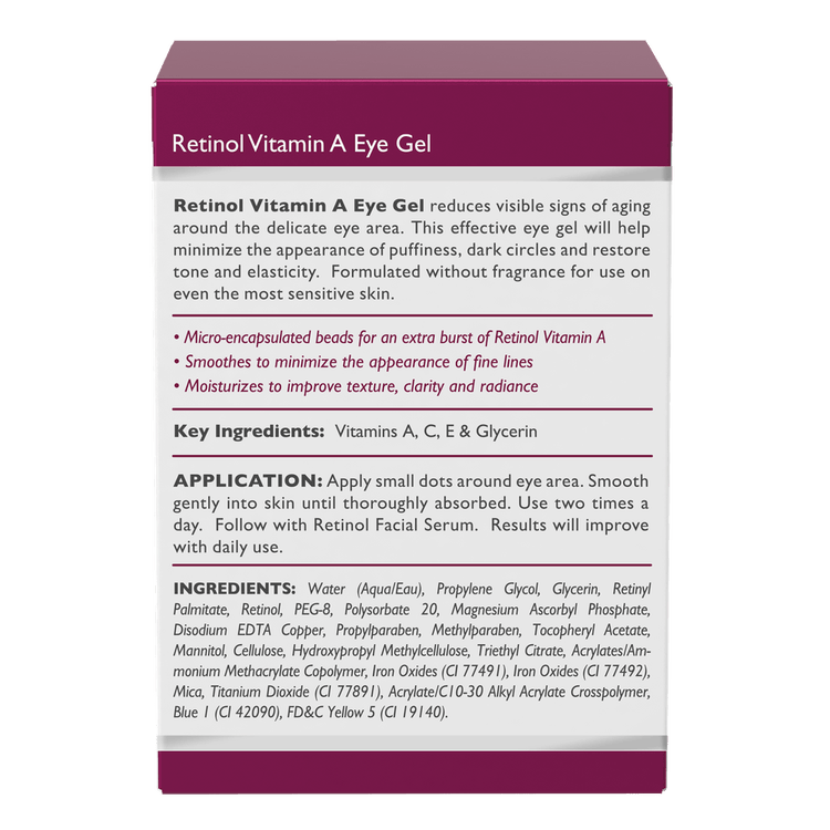 Retinol Gel de ojos anti-arrugas