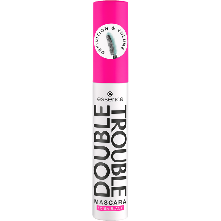 Double Trouble Máscara de pestañas rizo volumen máxima definición
