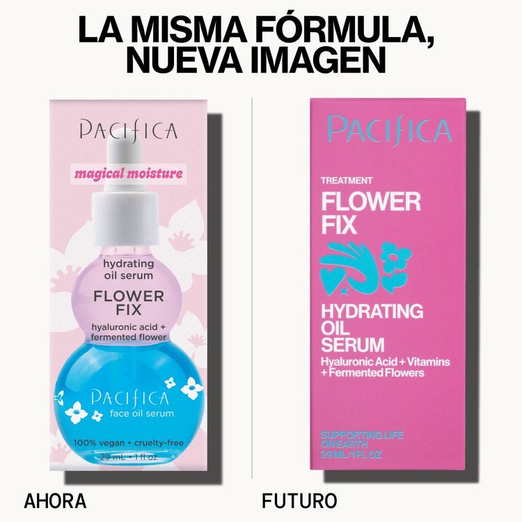 Flower Biome Suero en aceite hidrata, regenera y da luminosidad.