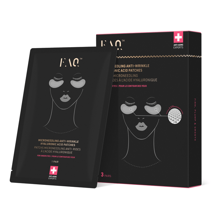 Faq Parches de micropunciones antiedad para el contorno de los ojos