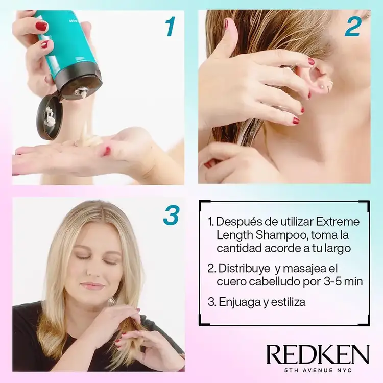 Extreme Length - Mascarilla, fortalecedora anti-quiebre