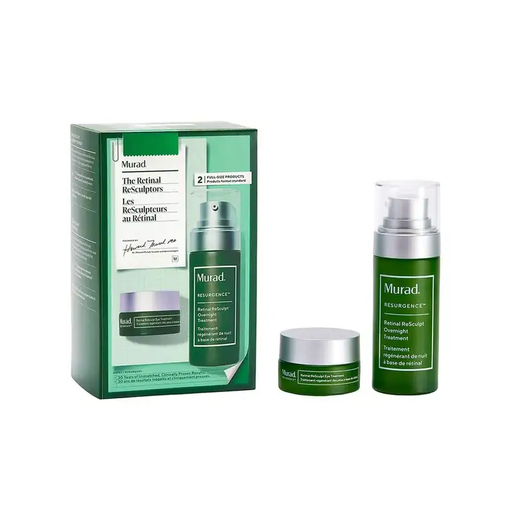 The Retinal ReSculptors - Set de regalo, tratamiento de noche Retianl ReSculpt + Retinal ReSculpt para ojos