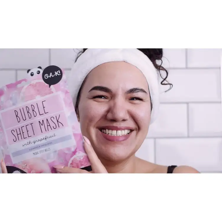 Pink Bubble - Mascarilla facial, exfolia y deja la piel suave