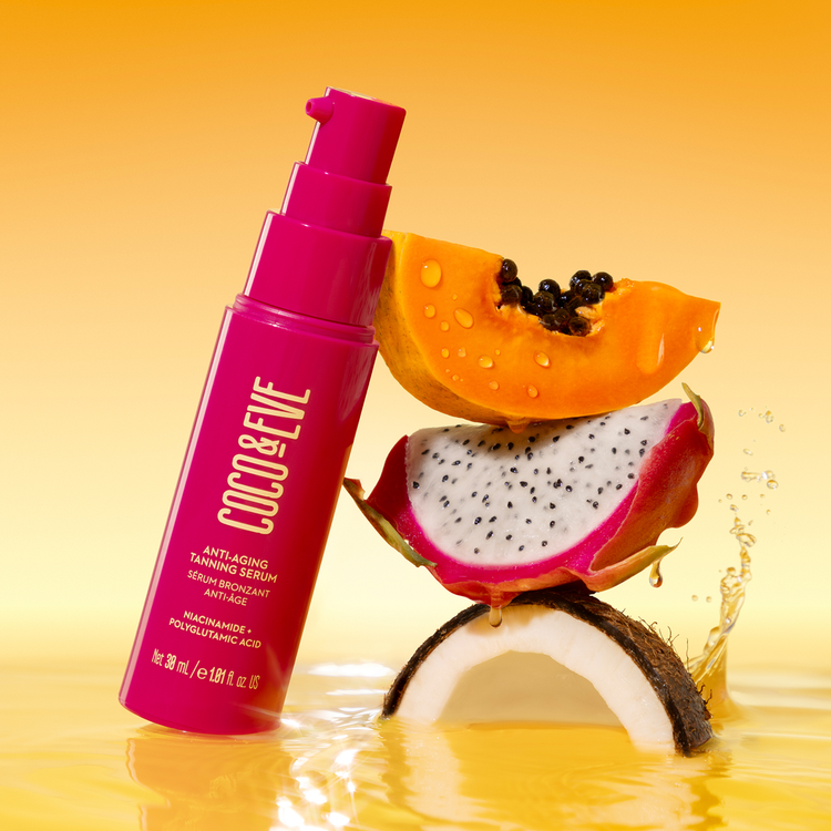 Anti-Aging Tanning Suero autobronceador bronceado radiante