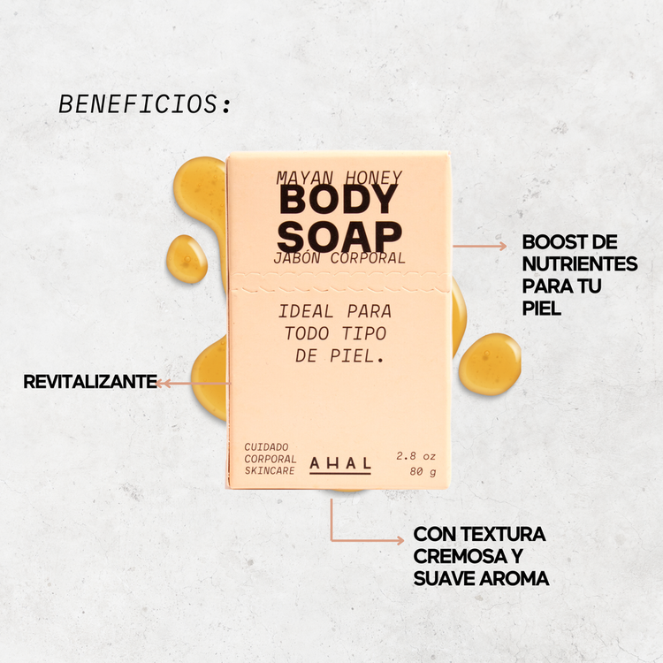 Body Soap - Jabón corporal, limpieza nutritiva y humectante