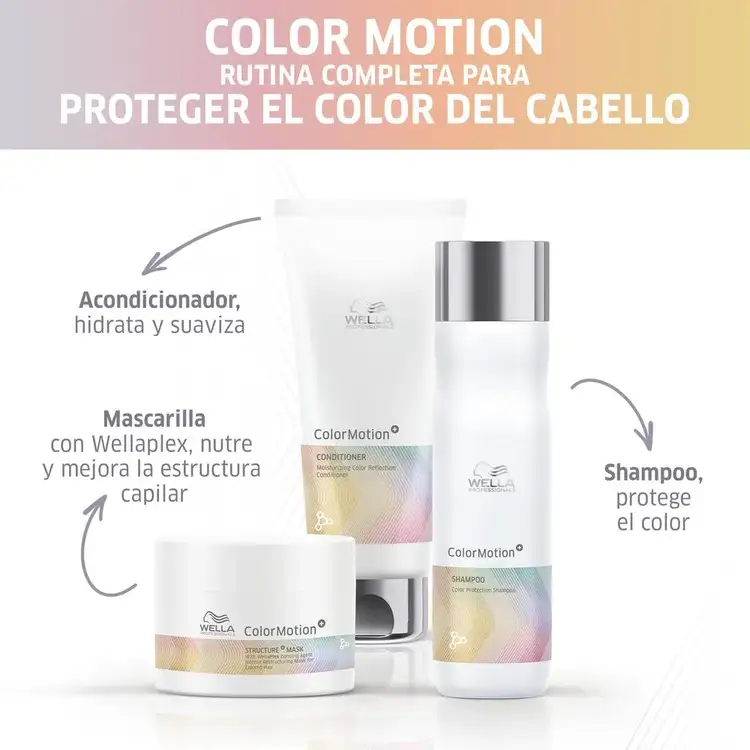 Color Motion - Mascarilla, fortaleza y protección de color