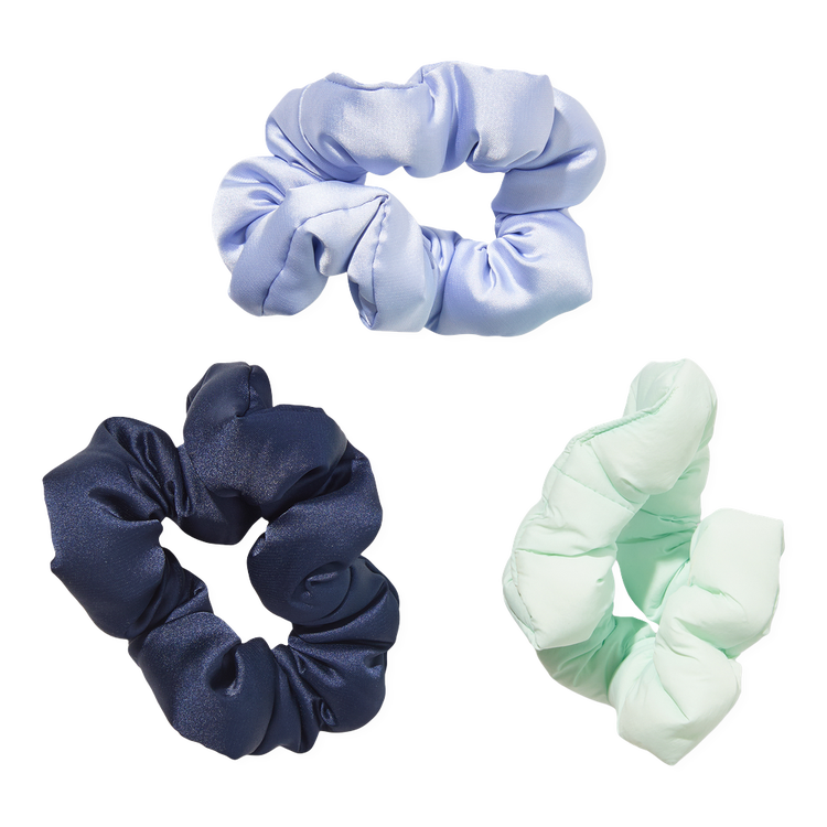 CLOUD Set de scrunchies look audaz