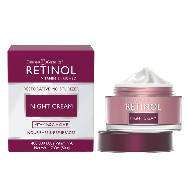 Retinol Crema facial con protector solar antiedad - spf 21