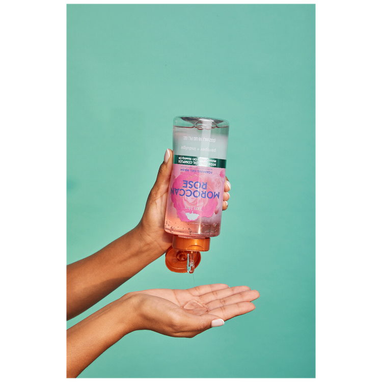 MoroccanRoseFoamingGelWash-Bodywash,dejatupielsuave