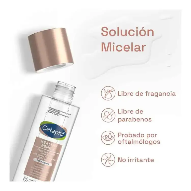 Healthy Renew Limpiador hidratante hisrata y protege contra el estrés oxitativo