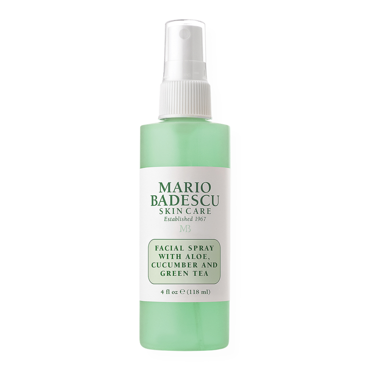 Aloe, Cucumber and Green Tea - Spray facial, revitaliza la piel
