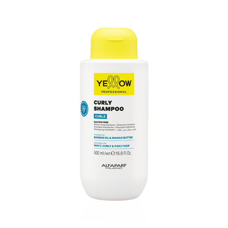 Yellow Hair Care Shampoo anti-frizz y humedad para ondas