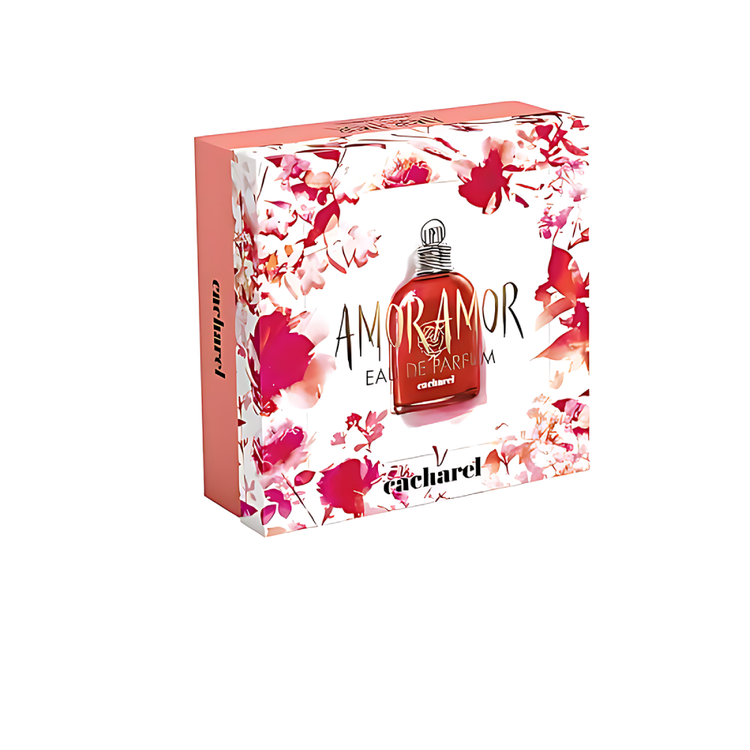 Amor - Set de regalo, Eau de Parfum 100 ml + mini 30 ml