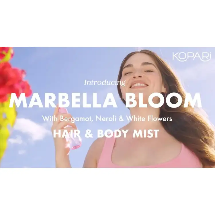 Marbella Bloom Bruma para cabello y cuerpo fragancia fresca