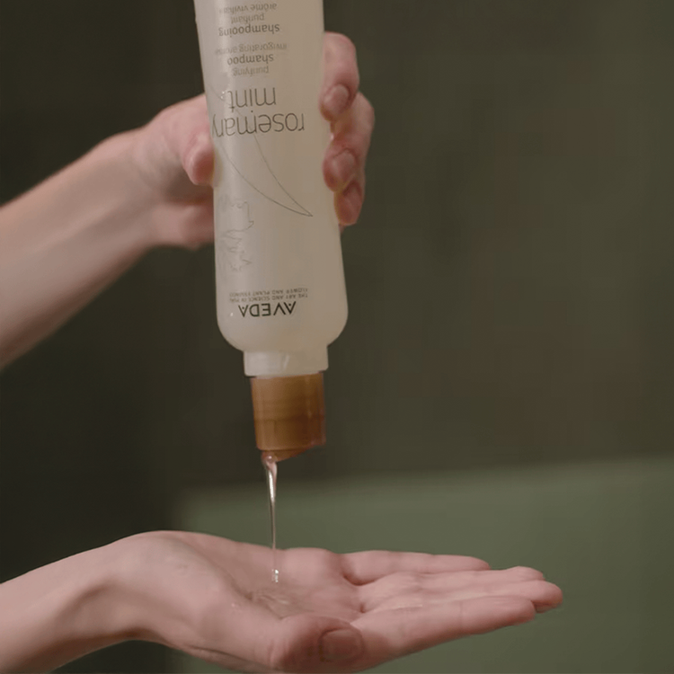 Rosemary Mint Shampoo brillo natural