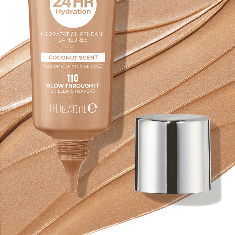 Loción corporal como base iluminadora o iluminador corporal