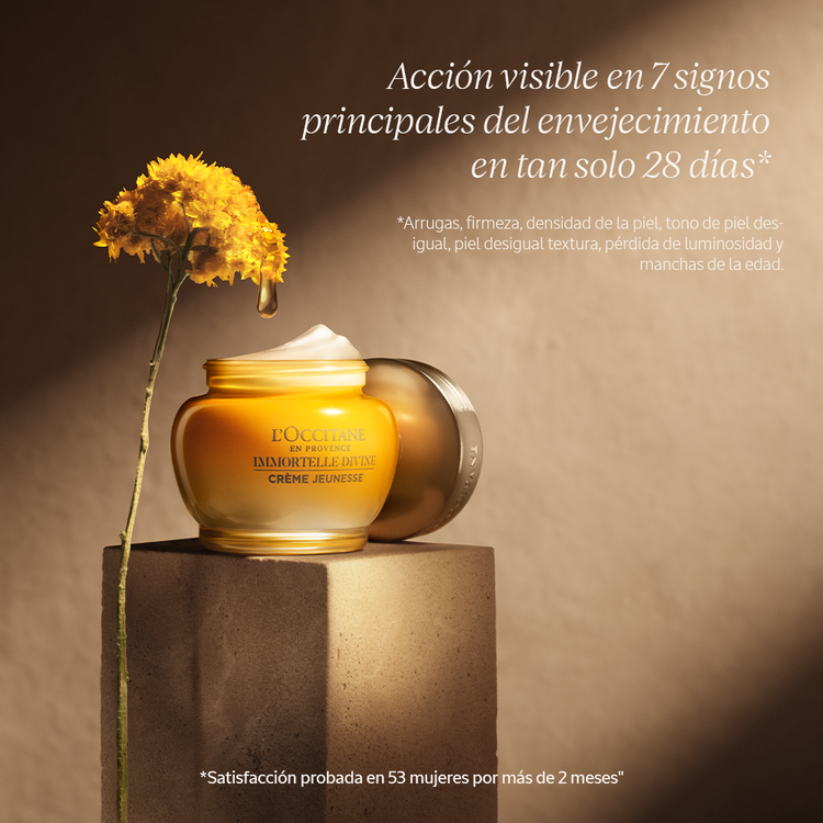 Crema Divine Immortelle Crema de manos reduce líneas de expresión