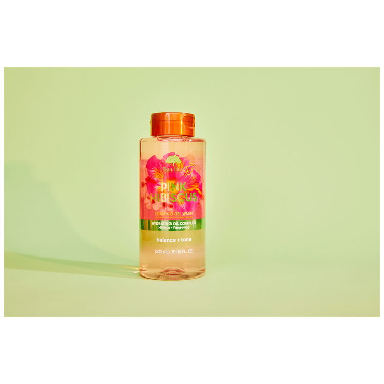 FoamingGelWashPinkHibiscus-Bodywash,dejatupielsuave
