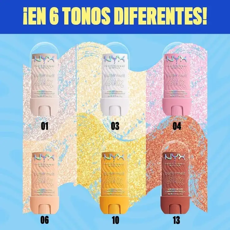 Buttermelt Glaze Stix - Iluminador para cuerpo y rostro, 8 horas de duración