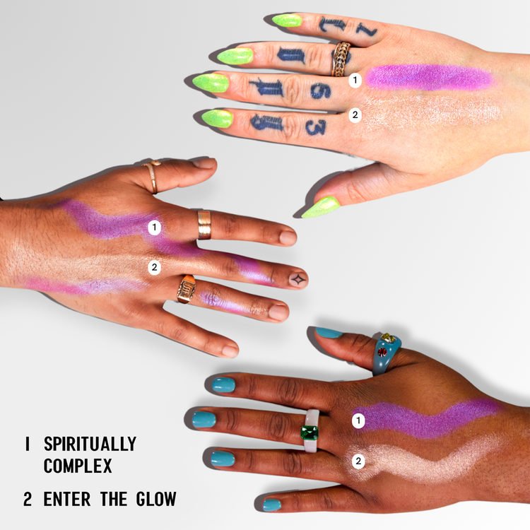 Light Trap Duochrome Highlighter - Polvo luminoso, brillo duocromo que cambia de color