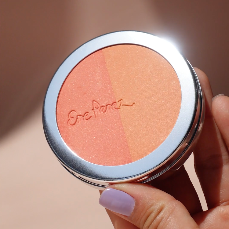 Rice Powder Blush Blush de arroz absorbe la grasa y ofrece avabado mate