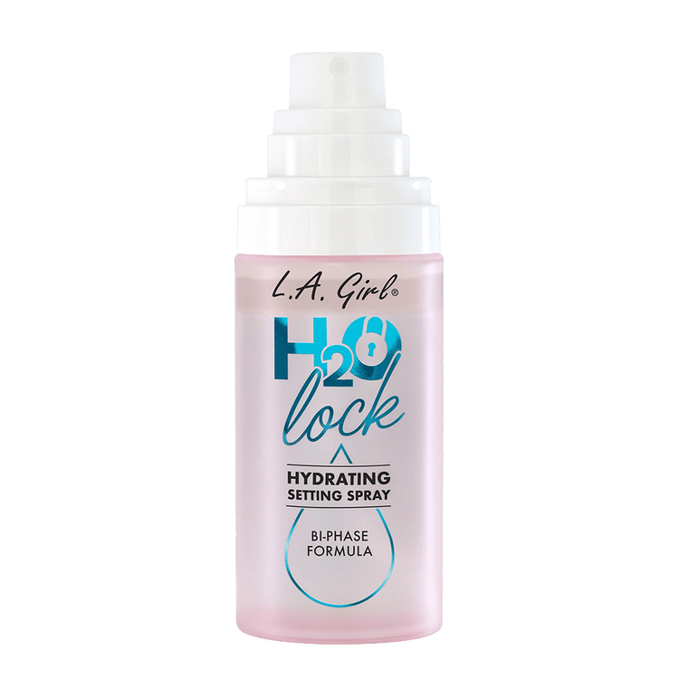 H2O Lock - Hydrating Setting Spray, spray fijador bifásico hidratante, 60 ml