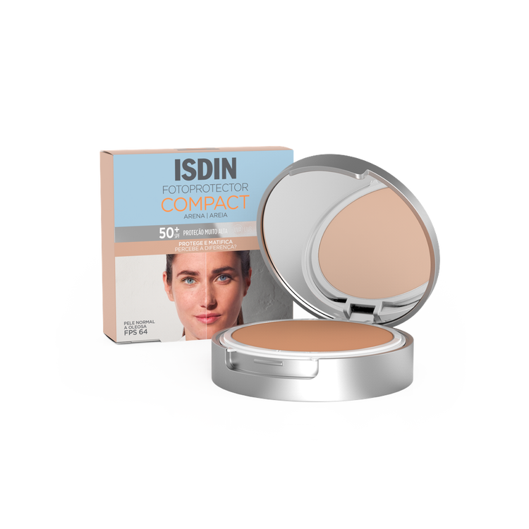 Isdin Compact Arena Protector solar facial de uso diario