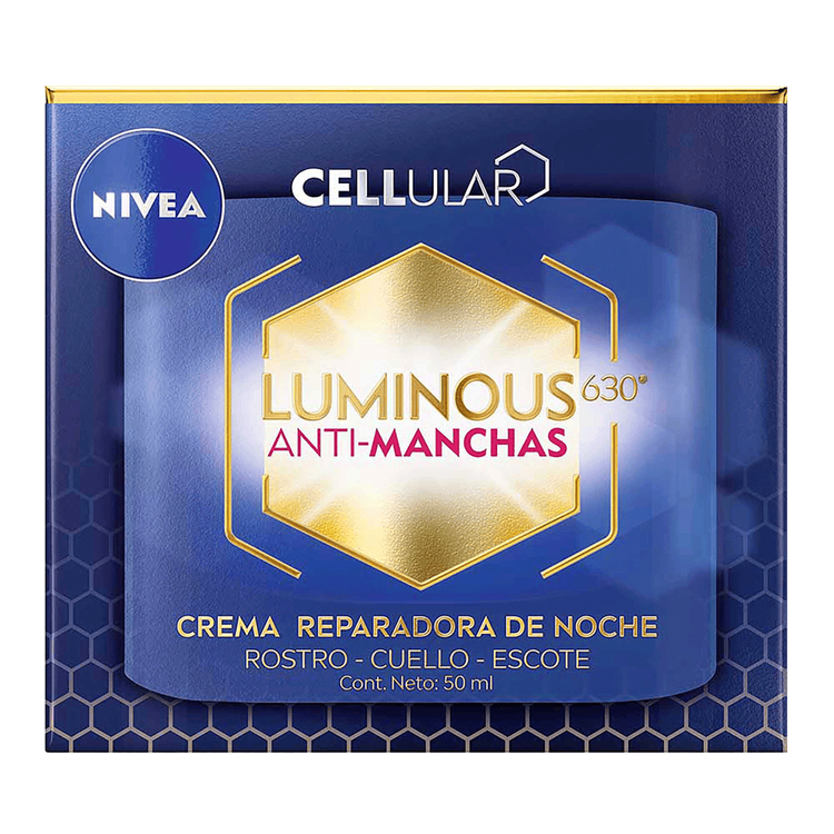 Luminous 630 Crema de Noche Antimanchas reduce hasta 81% manchas