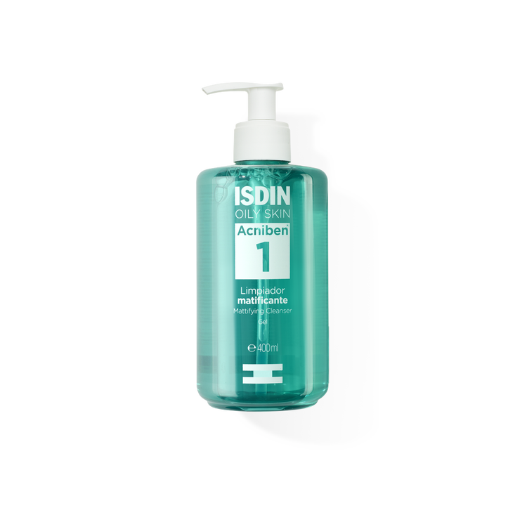 Acniben - Limpiador facial, para piel grasa o con tendencia acnéica