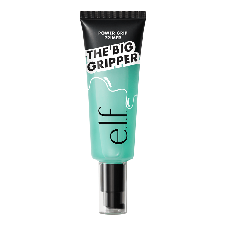 e.l.f. Power Grip Primer Jumbo Prebase facial de maquillaje hidratante a base de gel gran tamaño