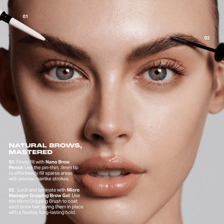 MICRO MANAGER Gel fijador de cejas alta fijación