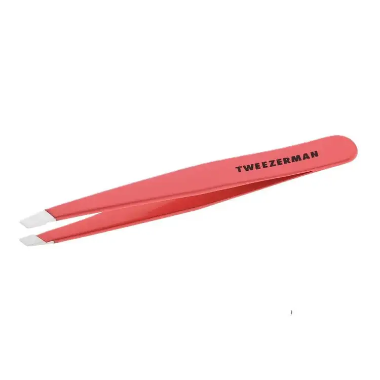 Slant Tweezer Pinza de punta inclinada precisión para las cejas