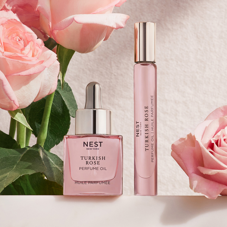 Turkish Rose - Aceite de perfume, con notas de rosa fresca con rocío