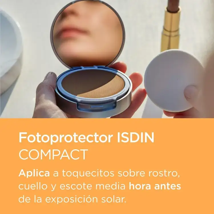 Isdin Compact Bronce Protector solar facial de uso diario