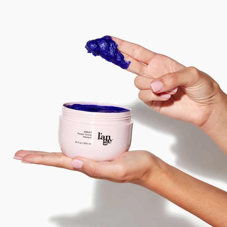 Violet Purple Toning Masque Mascarilla para cabello nutre el cabello