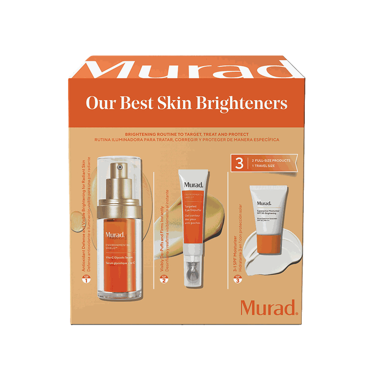 Tratamiento Unificador de Tono - Set de regalo, Suero facial + contorno de ojos + mini hidratante