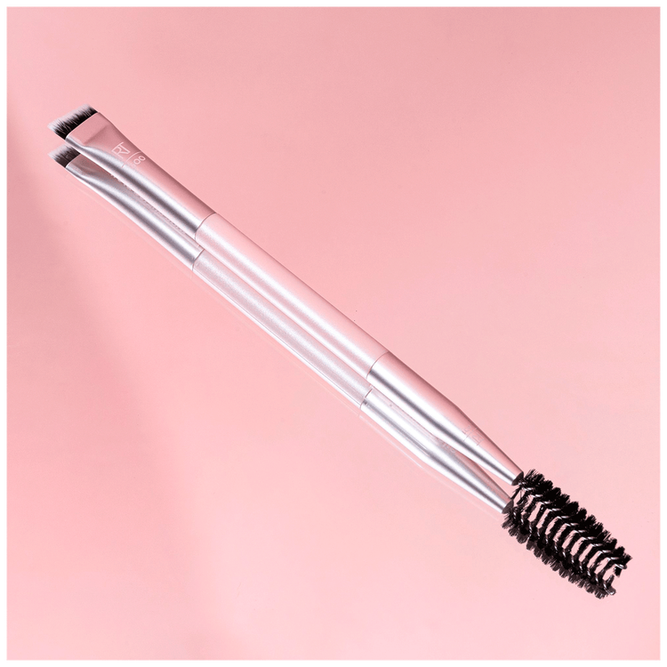 Dual-Ended Brow Brush - Pincel para cejas, con doble punta