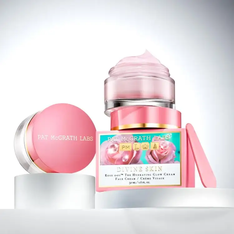 Divine Skin: Rose 001 The Hydrating Glow Cream Crema piel radiante