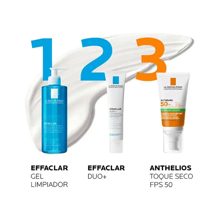 Anthelios - Protector solar facial, anti-brillo