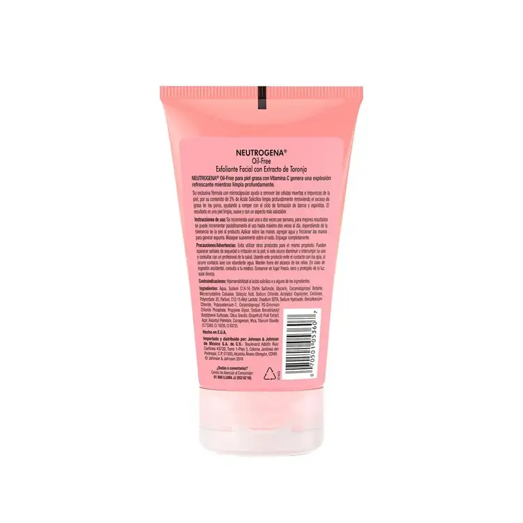 Oil Free Exfoliante con extracto de tornoja