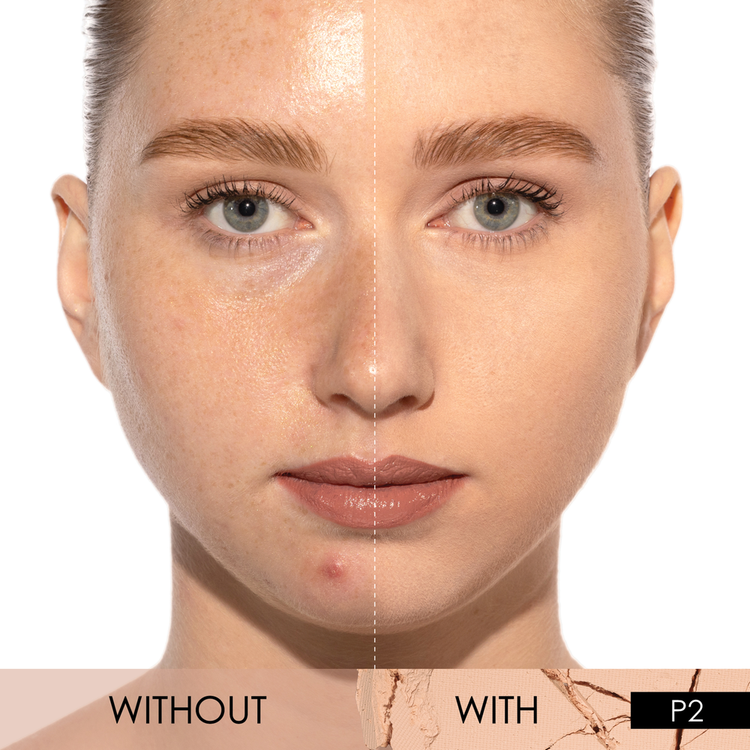 HY-GLAM - Base de maquillaje en polvo, acabado impecable