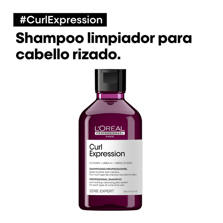 Curl Expression - Shampoo en Gel, define rizos, hidrata y reduce frizz